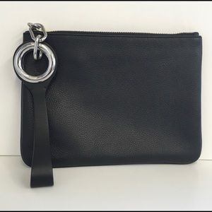 Alexander Wang - Attica wristlet leather pouch